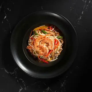 Udon cu crevete