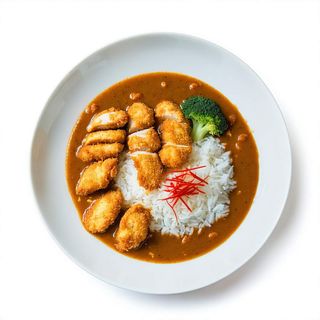 Arroz Al Curry Con Pollo