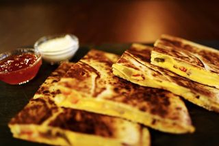 Cheesy quesadilla