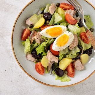 La salade Niçoise