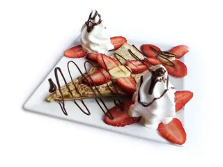 Crep con Nutella con fresas