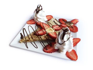 Crep con Nutella con fresas