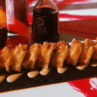 Roll tempurizado de salmón