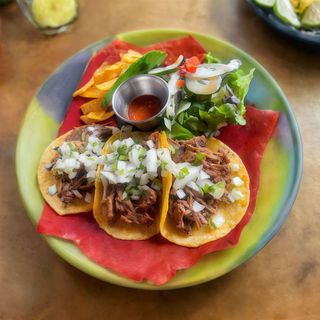 Tacos De Pollo Adobado