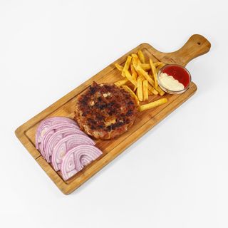 Gurmanska pljeskavica u somunu 300 gr