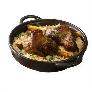 Biriyani de Cordero ( al estilo Kerala )