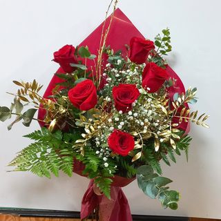 6 rosas especial navidad