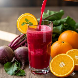 Beetroot and orange