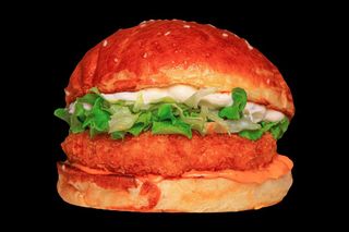 Куриный чизбургер