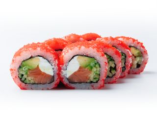 * Каліфорнія з лососем