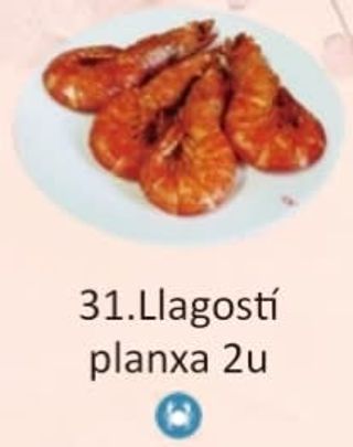 31. Llagostí Planxa (6 Uds.)