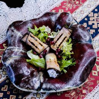 Roladki z bakłażana