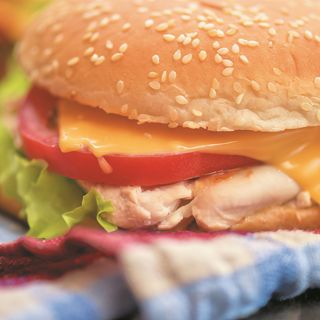 Hambúrguer de Frango