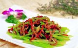 Fried Beef with Celery