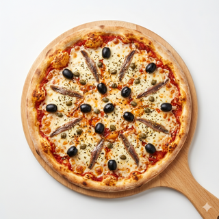 Pizza anchoa (28 cm.)