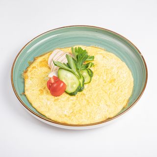 Омлет с курицей