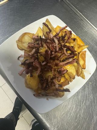 Patatas Cheddar Y Bacon