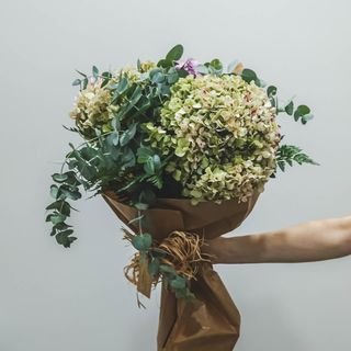 Ramo hortensias otoñales