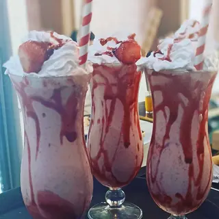 Milkshake De Fresa