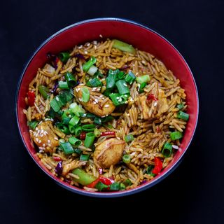 ორაგული ბრინჯით