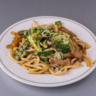 Tallarines Udon Con Solomillo De Cerdo