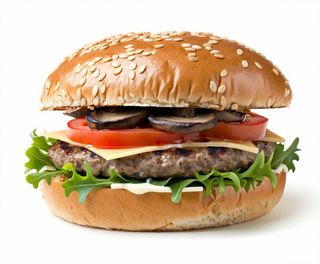 Burger Mushroom