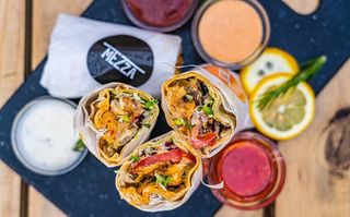 Mezza Chicken Shawarma Roll