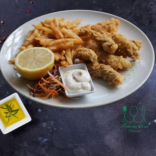 Fish & Chips si sos alioli 250g / 200g/50g 