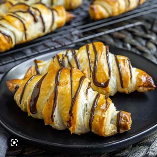 Croissant de chocolate