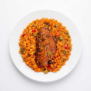 Jollof Rice & Turkey