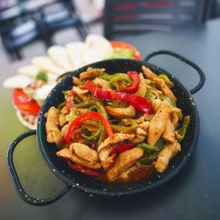 6 fajitas de pollo