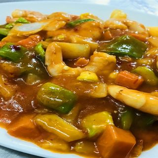 -62-Gambas Con Salsa Picante