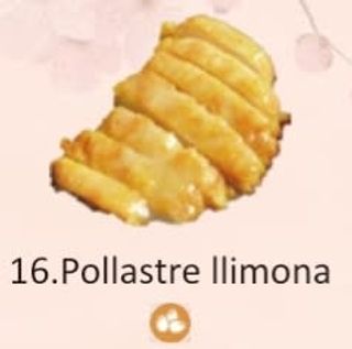 16. Pollastre Llimona