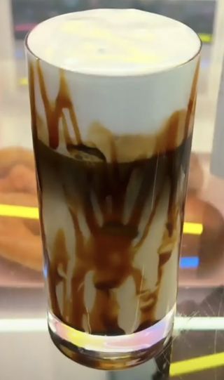 Iced Coffee Latte  Caramello