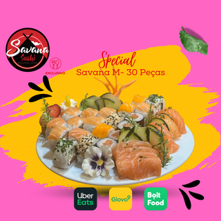 Savana  Caixa M Salmão A+