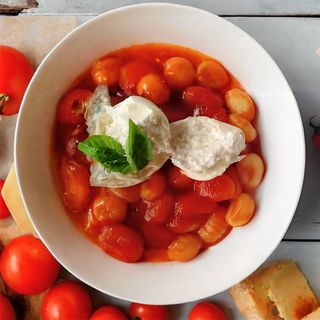 Gnocchi Di Patate Burrata & Gamberi