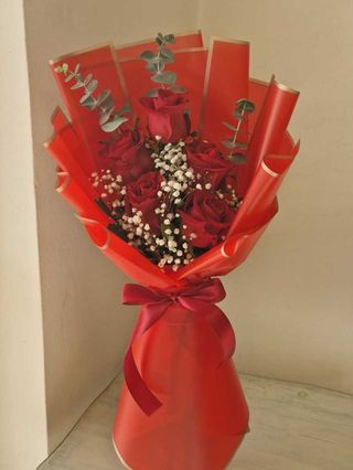 Buket 5 crvenih ruža