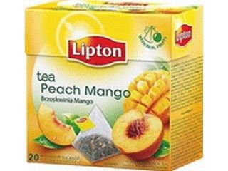 Herbata czarna brzoskwinia i mango Lipton 20szt.. 0.036кг