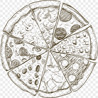 Pizza Presunto e Funghi (29cm)