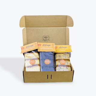 Caja con 3 bizcochos Surtidos (350grs x bizcocho)