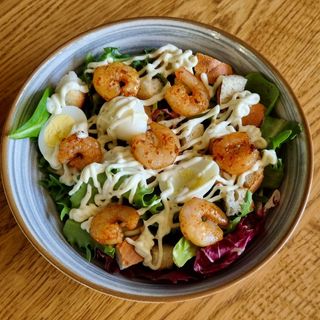 Салат Цезар з Креветкою