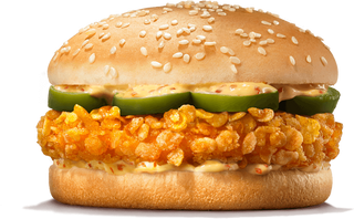Mexican Pui Crispy Burger 