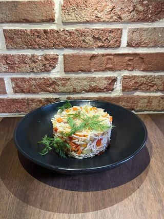 ბრინჯი ბოსტნეულით