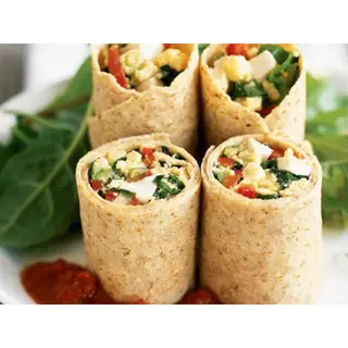 Egg Vegetable Wrap