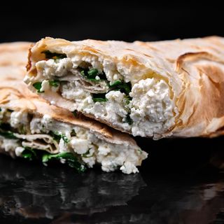 Лаваш з Бринзою та зеленню (200г)