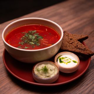 Борщ червоний Запорізький (350/40г)