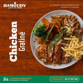 Plat Chiken Gratiné