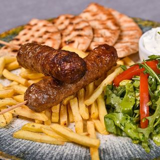 Souvlaki kebab (vita, oaie)