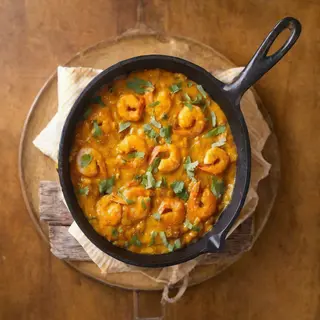 Gambas tikka masala