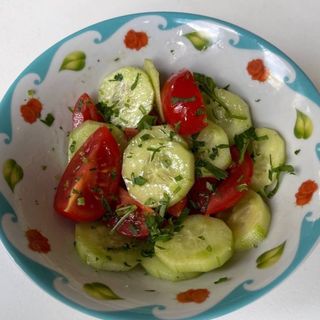 Салат овочевий з домашньою олією  (160 г)